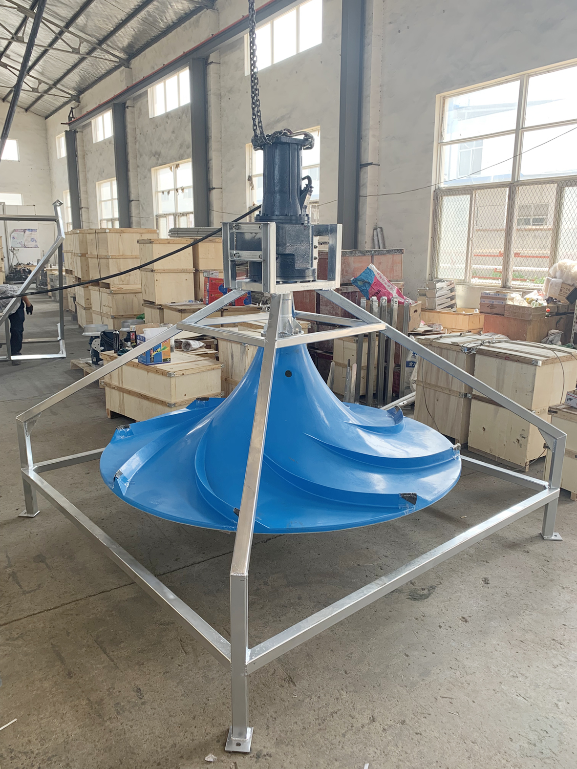 潛水雙曲面攪拌機與其它攪拌設(shè)備相比，優(yōu)勢在哪里？ | 南京藍(lán)寶石環(huán)保