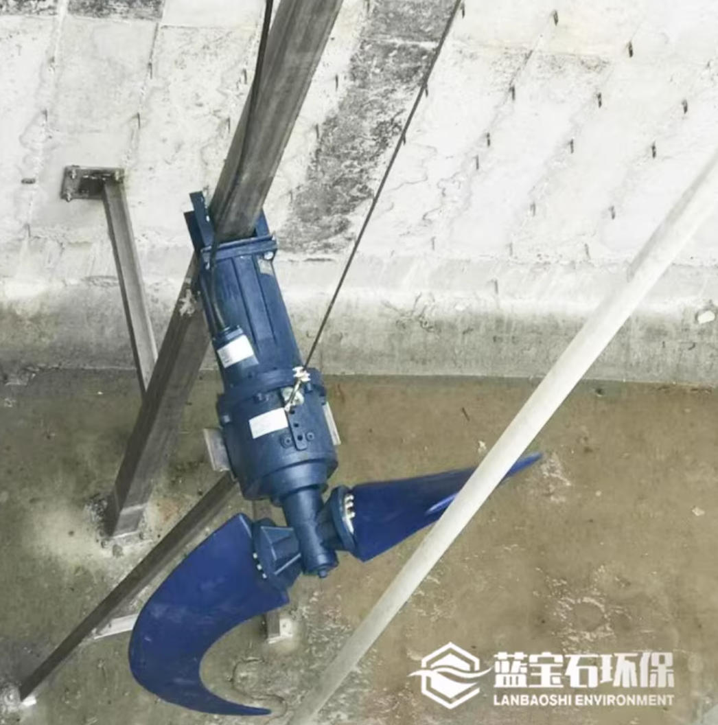 攜手安徽客戶，南京藍(lán)寶石潛水推流器助力污水處理項(xiàng)目高效運(yùn)行